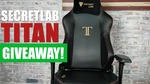 Win a Secretlab Titan PC Gaming Chair Worth Up to $730 from TechGuided/Secretlab