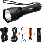 35% off ThorFire C8s Flashlight with Accessories $25.99 + $5.99 Delivery (or Free with Prime) @ ThorFire Amazon AU