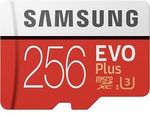 Samsung EVO Plus 256GB MicroSD Card $64 Delivered @ Futu Online eBay