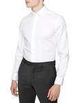 REISS Parks Ls White Selfstripe $55 (Was $220) @ David Jones (All Sizes Available)