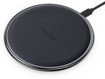 CHOETECH Zinc-Alloy + PU Qi-Certified Fast Wireless Charging Pad 10W $21.99 + Delivery (Free with Prime/ $49 Spend) @ Amazon AU