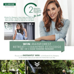 Win a Rainforest Retreat & Klorane Clean Thinking Pack Worth $2,171 +/- Minor/Instant Win Prizes from Pierre Fabre