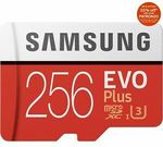 Samsung Evo Plus 256GB Micro SD Card $47.43 + Delivery ($0 eBay Plus) @ Flashforwardtech eBay
