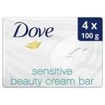 Dove Sensitive Skin 4 Bars, Dove Beauty Soap Bar Regular 4 Pack $2.66 @ Coles