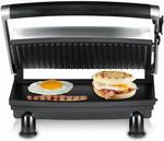 Sunbeam Sandwich Compact Cafe Grill, Stainless Steel $29.25 + Delivery ($0 with Prime/ $39 Spend) @ Amazon AU