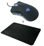 Razer DeathAdder Precision Optical Gaming Mouse + Kabuto Mobile Gaming Mouse Mat $49+$14.95