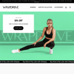50% off WRAPDRIVE Shorty Shorts (RRP $49.00) + Leggings and Sports Bra on Sale + Free Shipping at WRAPDRIVE