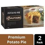Balfours Frozen Premium Potato Pie 2 Pack $3.00 (Save $2.78), Frozen Cornish Pasties 2 Pack $3.50 (Save $3.50) @ Coles