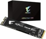 [Back Order] Gigabyte AORUS NVMe Gen4 M.2 1TB SSD $246.28 + Delivery (Free with Prime) @ Amazon US via AU