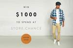 Win a $1,000 or 1 of 2 $500 Vouchers from Store Chance