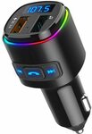Bluetooth FM Transmitter for Car $16.49 + Delivery ($0 with Prime/ $16.49 Spend) @ AMIR&ORIA Direct via Amazon AU