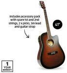 ALDI Electric Acoustic Guitar $99.99 @ ALDI