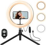 Criacr 10'' LED Ring Light with Tripod Stand $37.94 Delivered @ AMIR&ORIA Direct via Amazon AU