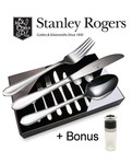 Stanley Rogers 84pc Cutlery Set $99.95 set Reg. $319 Bonus Contempo Grinder Valued at $19.9
