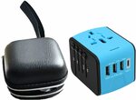 OceanWave Universal Travel Adapter 3 USB, 1 USB-C 3.4A Charger $12.72 + Delivery ($0 w/ Prime/ $39 Spend) @ OceanWave Amazon AU