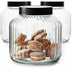 [eBay Plus] 3x 3L Glass Jars, 6x 7.5cm Glass Jars or 18x 225ml Glass Jars $15 Delivered @ MatchBox eBay
