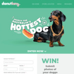 Win a $500 or $200 Gift Card or 1 of 100 Dog Bandanas from Donut King