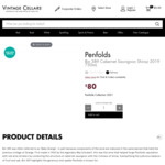 Penfolds Bin 389 $72 (2019), Bin 28 $29.92 (2019) in Any 6 + 7% shopback @ Vintage Cellars