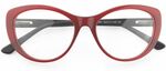 Womens Trendy Acetate Cat-Eye Frame (Red Only) US$4.95 + US$6.95 Shipping (~A$16.12 Delivered) @ Leoptique