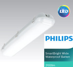 Philips 20W Waterproof LED Smartbright Wide Batten IP65 $49 Delivered @ Eeet5p eBay