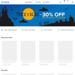 20% off Magazine Subscriptions @ Zinio (Purchase on Website)