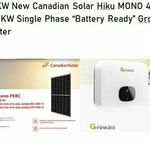 [QLD] Battery Ready Solar System -7.88 kW New Canadian Solar (19 Panels *415W) Fully Installed for $6780 @Reliance Solar