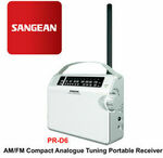 [Refurb] SANGEAN Portable Compact AM/FM Radio with Built in Speaker/Headphone Jack $49.99 Delivered @ The Wicked Yak eBay