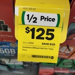 [NSW] Half Price: Vodafone $250 Prepaid Plus Starter Kit $125 @ Woolworths Hurstville