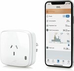 Eve Energy Smart Plug And Power Meter, works with Apple HomeKit, Bluetooth $57.80 Delivered @ Elgato Australia via Amazon AU