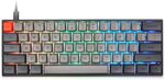YUNZII SK61 Gateron Optical Black/Grey/Pink Hotswap Mechanical Gaming Keyboard $38.50 Delivered @ YUNZII Keyboard via Amazon AU