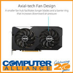 [Afterpay] ASUS Radeon RX 6600 8GB Graphics Card $322.15 Delivered @ Computer Alliance eBay