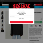 The North Face Class V Fanorak Jacket Black (Size S & M) $97.50 at Checkout (RRP $180) Delivered @ General Pants