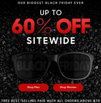 ShadyRays Sunglasses up to 60%, Free Pair with over $75 Orders, Free Delivery @ Shady Rays