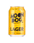 Moon Dog Lager Cans 330mL (24-pack) - $29.90 (Selected stores, limited stock, possibly NSW only) @ Dan Murphy's