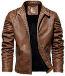 Up to 70% off PU Leather Jackets and Accessories: Salvador Jacket $116.52 + Delivery ($0 with US$150 Order) @ David Outwear