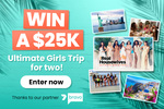 Win The Ultimate Girls Trip to NYC or Greece Worth $25,000 or 1 of 10 $250 Mecca Gift Vouchers from Mamamia