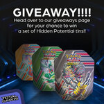Win a Set of Pokémon Hidden Potential Tins from Total Cards