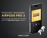 Win an iPhone 14 Pro + AirPods Pro 2 from PRAY.COM