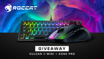 Win a Vulcan II Mini Keyboard and a Kone Pro Mouse from Roccat