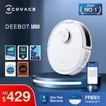 ECOVACS Deebot N8 Robot Vacuum Cleaner and Mop, 2300pa Suction Power $429 Delivered @ ECOVACS AUSTRALIA eBay