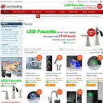 10% off for All LED Faucets - Coupon Code ET10Faucet - Worldwide Free Shipping on Eachtrading