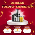 Win an Ultrean Juicer from Ultrean