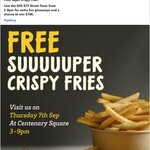 [NSW] Free McCain Super Crispy Fries 3-9pm @ McCain, Centenary Square Parramatta