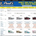 REEBOK Shoes: Discount up to 84% - EVERY Pair @ $30 ($10 Shipping) from Paul's Warehouse