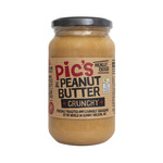 Pic's Peanut Butter Crunchy or Smooth 380g $3.75 (Was $7.50) @ Coles