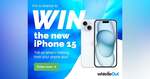 Win an iPhone 15 128GB from WhistleOut