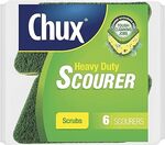 Chux Heavy Duty Scourer Scrub, 6 Count $4.50 ($4.05 Sub & Save) + Delivery ($0 with Prime) @ Amazon AU
