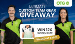 Win a Package of 12x Custom Tees, Singlets or Polos Worth over $480 from ONTHEGO Sports