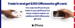 Trading in an iPhone 12 Model or Newer & Purchase an iPhone 16 Series, Claim Bonus $250 OW Gift Card @ Officeworks via Moorup