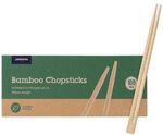 J.Burrows 100 Pairs of Bamboo Chopsticks $3 C&C/ In-Store Only @ Officeworks